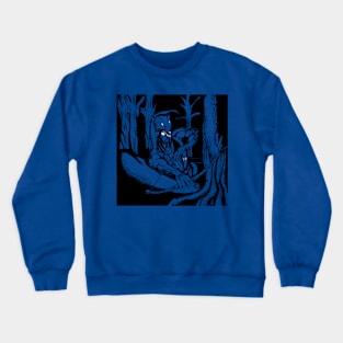 Night hunter "Wolf" Crewneck Sweatshirt